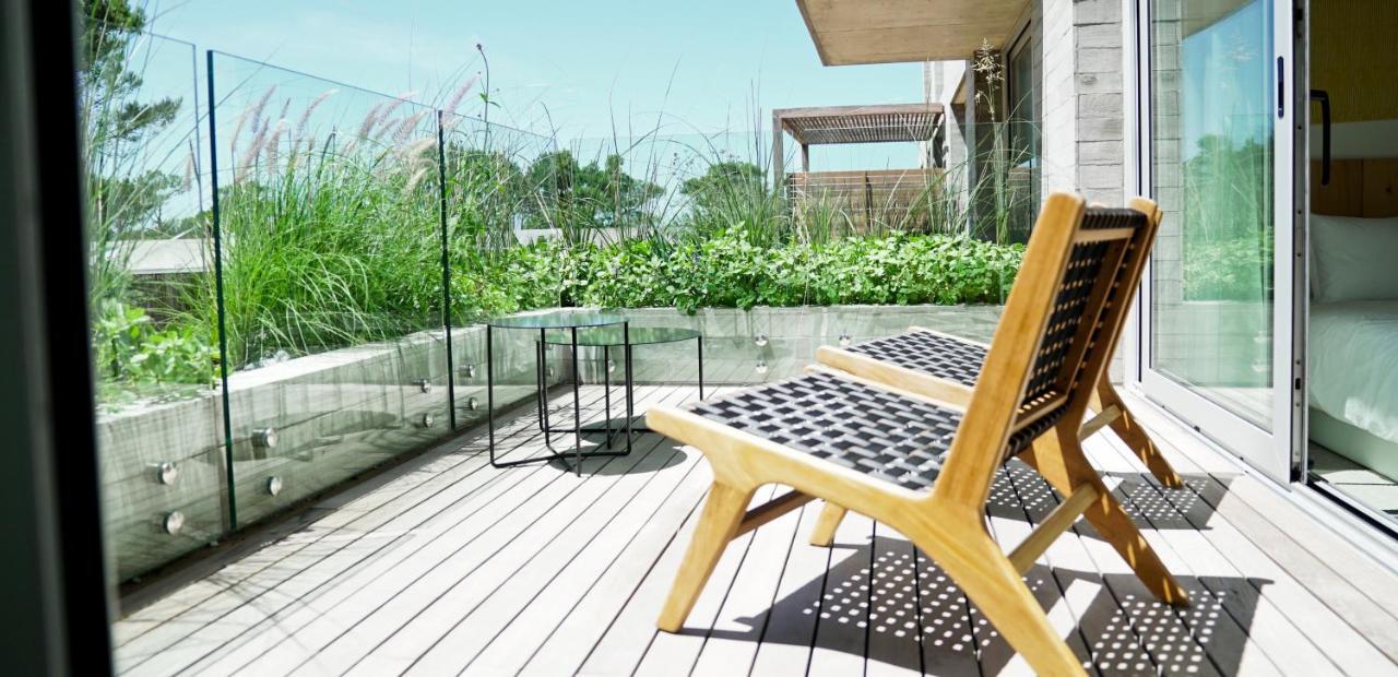 Casagrande Hotel & Beach Club خوسيه اجناسيو المظهر الخارجي الصورة A rooftop garden